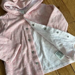 Baby Gap Pink Bear Hooded Jacket